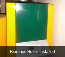 Biomass Boiler Installed